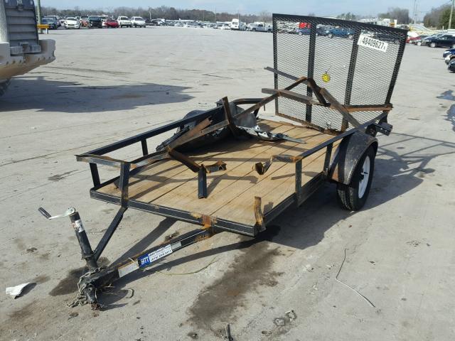 4PRUS1013FT000015 - 2015 UTILITY TRAILER BLACK photo 2