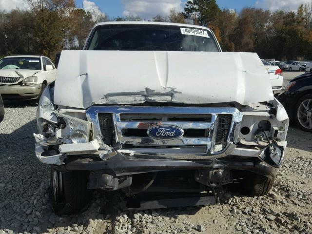 1FTYR14UX8PB00296 - 2008 FORD RANGER SUP WHITE photo 9