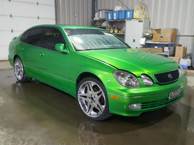 JT8BH68X7W0012143 - 1998 LEXUS GS 400 GREEN photo 1