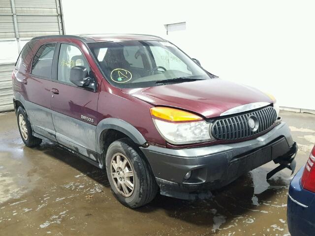 3G5DA03EX2S546202 - 2002 BUICK RENDEZVOUS MAROON photo 1