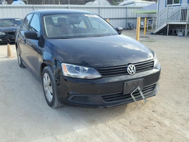3VW2K7AJ2DM382146 - 2013 VOLKSWAGEN JETTA BASE შავი ფოტო 1