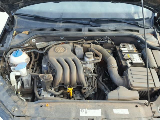 3VW2K7AJ2DM382146 - 2013 VOLKSWAGEN JETTA BASE შავი ფოტო 7