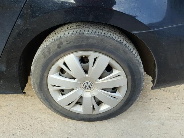 3VW2K7AJ2DM382146 - 2013 VOLKSWAGEN JETTA BASE შავი ფოტო 9