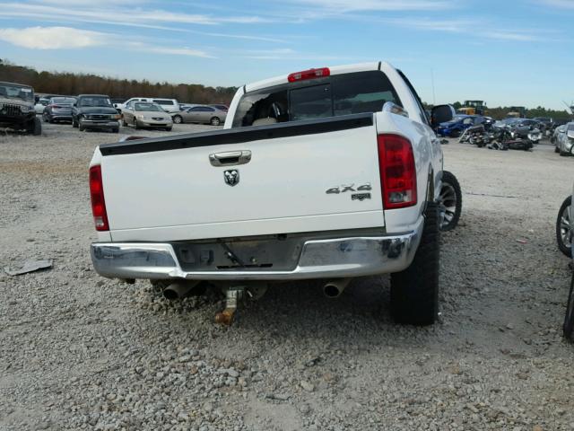 1D7HU18276S607549 - 2006 DODGE RAM 1500 S WHITE photo 4