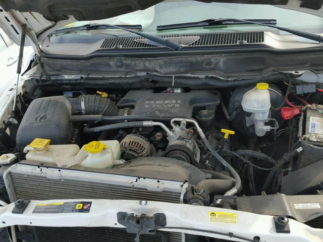 1D7HU18276S607549 - 2006 DODGE RAM 1500 S WHITE photo 7