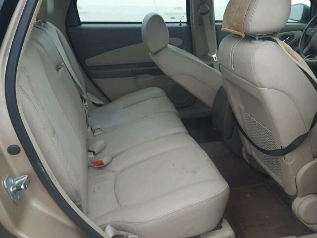 1G1ZU64884F235109 - 2004 CHEVROLET MALIBU MAX ოქროსფერი ფოტო 6