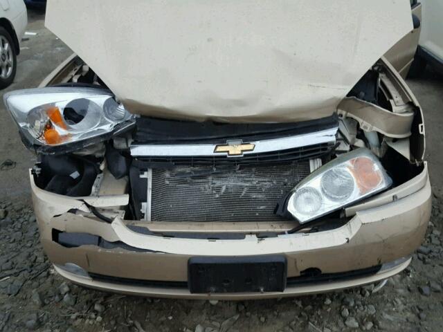 1G1ZU64884F235109 - 2004 CHEVROLET MALIBU MAX ოქროსფერი ფოტო 7