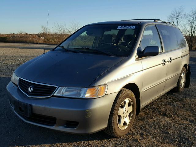 2HKRL1866XH550376 - 1999 HONDA ODYSSEY EX GREEN photo 2