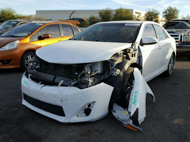 4T4BF1FK0DR286440 - 2013 TOYOTA CAMRY L WHITE photo 2