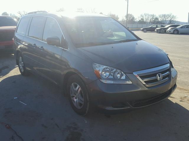 5FNRL38777B406953 - 2007 HONDA ODYSSEY EX GREEN photo 1