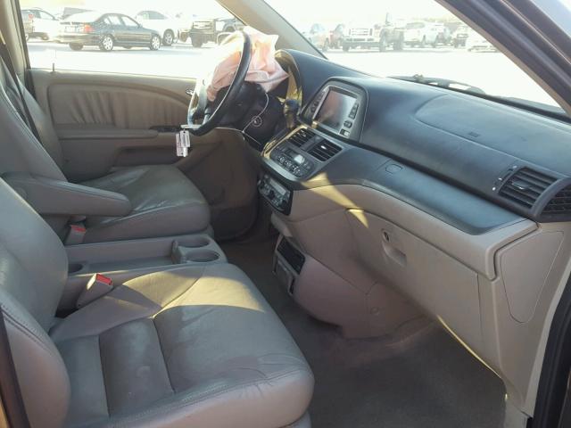 5FNRL38777B406953 - 2007 HONDA ODYSSEY EX GREEN photo 5