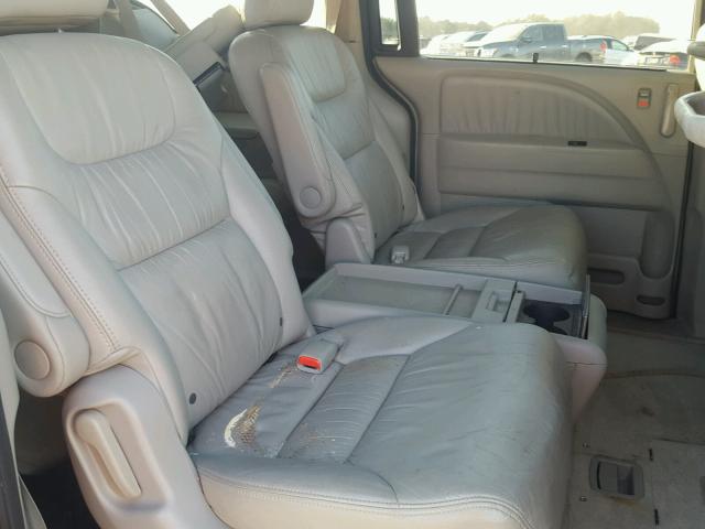 5FNRL38777B406953 - 2007 HONDA ODYSSEY EX GREEN photo 6