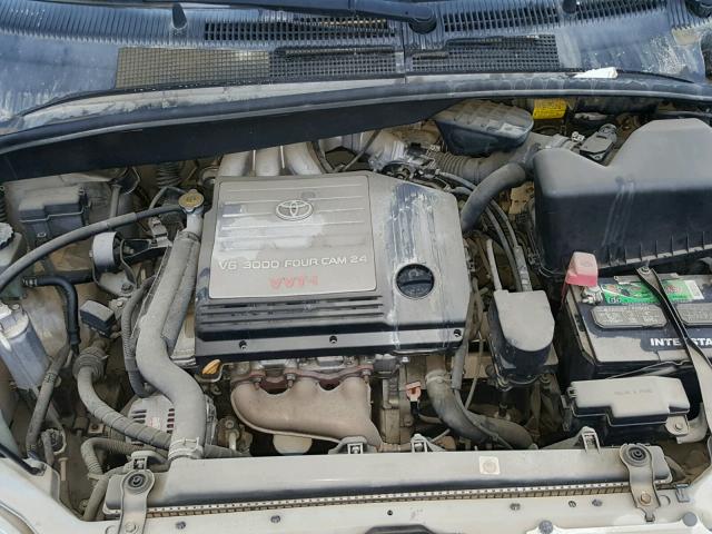 4T3ZF13C21U393160 - 2001 TOYOTA SIENNA LE BEIGE photo 7