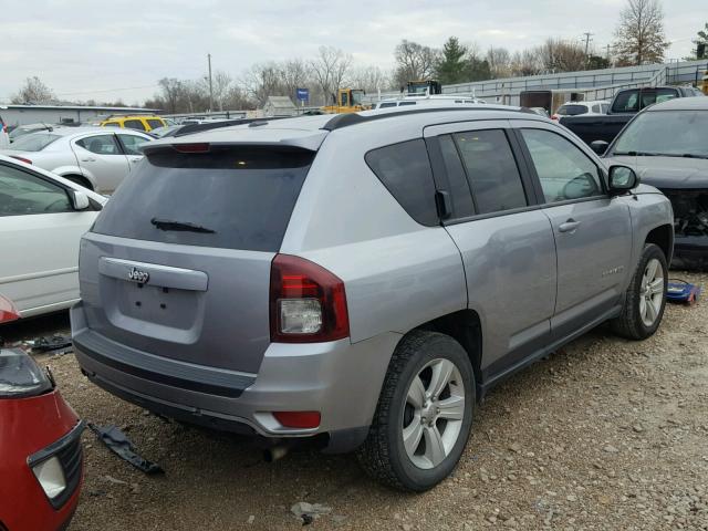 1C4NJCBA3GD573990 - 2016 JEEP COMPASS SP SILVER photo 4