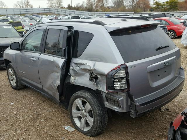1C4NJCBA3GD573990 - 2016 JEEP COMPASS SP SILVER photo 9