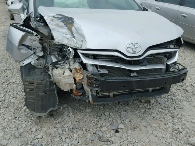 4T3ZA3BB2DU067673 - 2013 TOYOTA VENZA LE SILVER photo 9