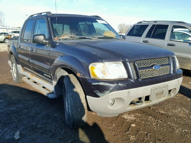 1FMZU77E61UB36015 - 2001 FORD EXPLORER S 蓝色 照片 1