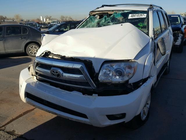 JTEBU14R660081666 - 2006 TOYOTA 4RUNNER SR WHITE photo 2