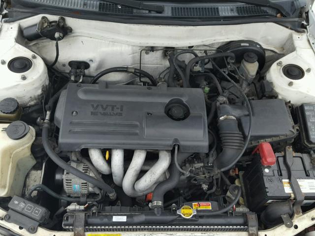 2T1BR12E91C482844 - 2001 TOYOTA COROLLA CE WHITE photo 7