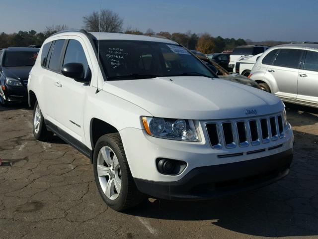 1C4NJCBAXCD504112 - 2012 JEEP COMPASS SP თეთრი ფოტო 1