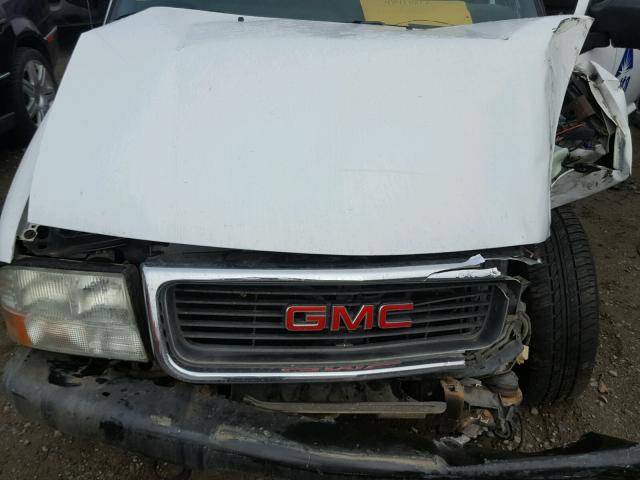 1GTDT19W128213128 - 2002 GMC SONOMA WHITE photo 7