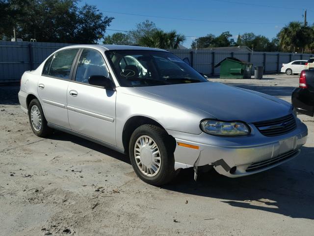 1G1ND52J12M660968 - 2002 CHEVROLET MALIBU SILVER photo 1