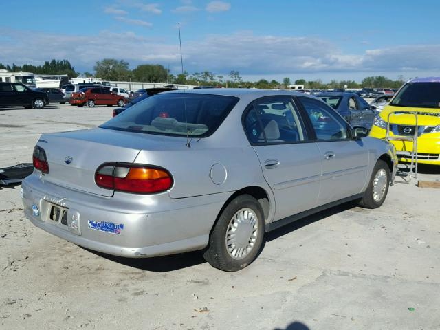 1G1ND52J12M660968 - 2002 CHEVROLET MALIBU SILVER photo 4