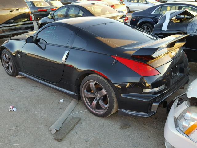 JN1BZ34E58M753083 - 2008 NISSAN 350Z COUPE BLACK photo 3