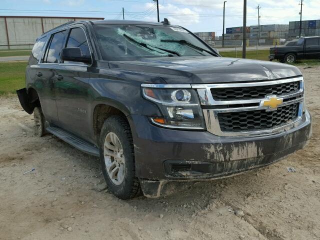 1GNSCBKC6FR604019 - 2015 CHEVROLET TAHOE C150 BLACK photo 1