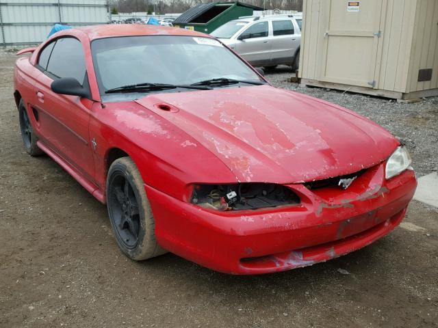 1FALP4042SF250235 - 1995 FORD MUSTANG RED photo 1