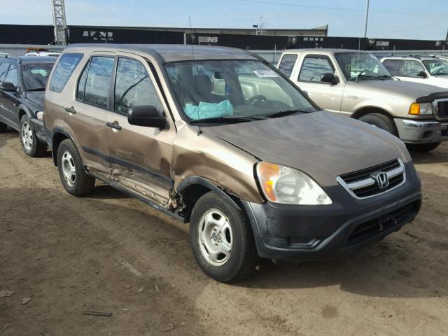 SHSRD78403U146523 - 2003 HONDA CR-V LX TAN photo 1