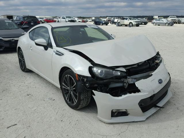 JF1ZCAC13E8604780 - 2014 SUBARU BRZ 2.0 LI WHITE photo 1