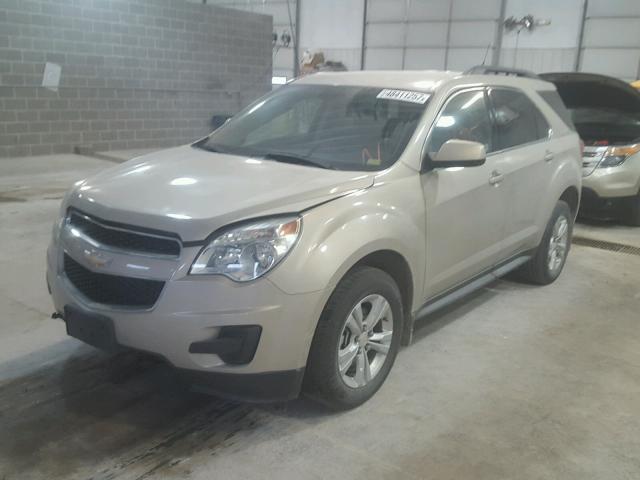 2CNFLEEC1B6460954 - 2011 CHEVROLET EQUINOX LT TAN photo 2