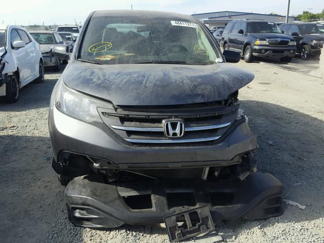 2HKRM3H32CH507002 - 2012 HONDA CR-V LX GRAY photo 10