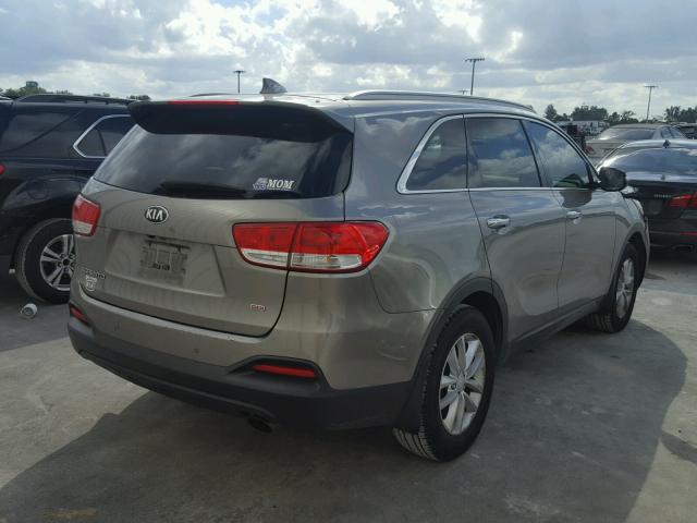 5XYPG4A31GG056897 - 2016 KIA SORENTO LX CHARCOAL photo 4