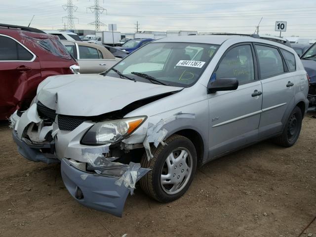 5Y2SL62823Z451629 - 2003 PONTIAC VIBE SILVER photo 2