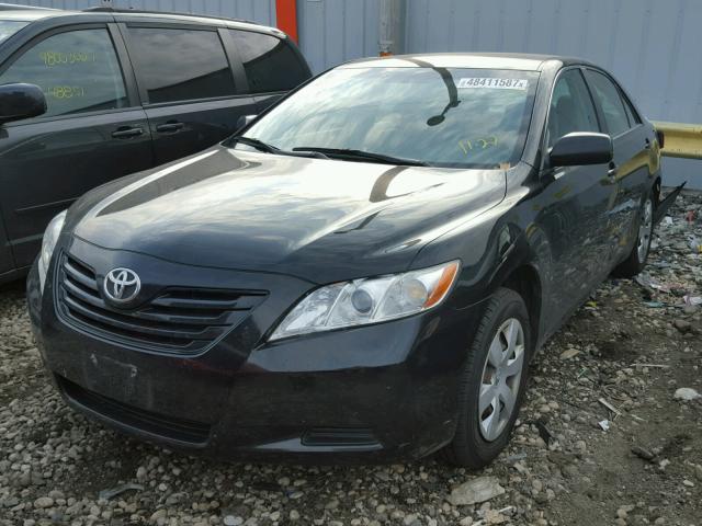 4T1BE46K07U618119 - 2007 TOYOTA CAMRY NEW BLACK photo 2