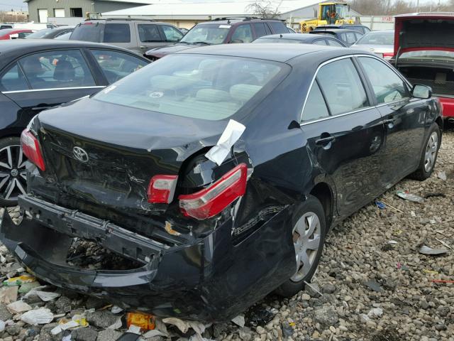 4T1BE46K07U618119 - 2007 TOYOTA CAMRY NEW BLACK photo 4