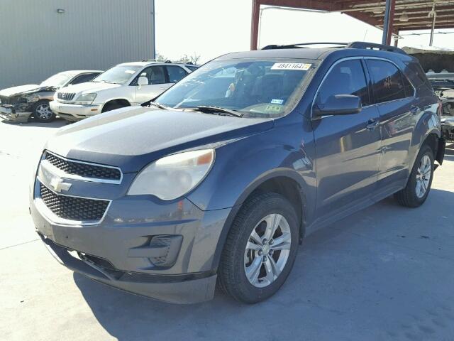 2CNALDEW3A6366751 - 2010 CHEVROLET EQUINOX LT GRAY photo 2