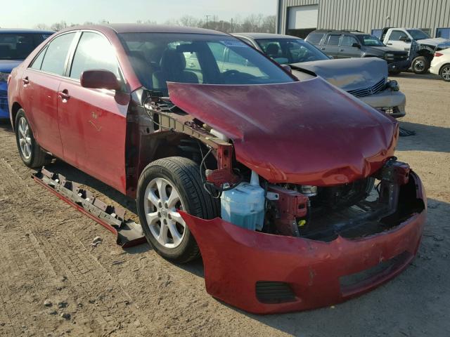 4T4BF3EK5BR148595 - 2011 TOYOTA CAMRY BASE RED photo 1