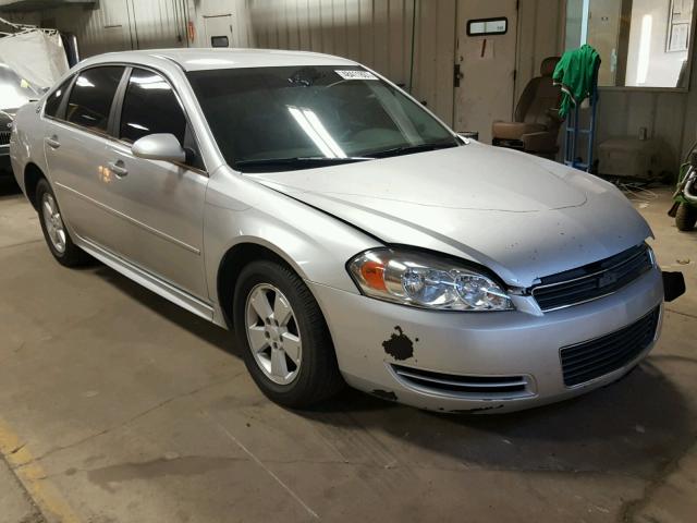 2G1WT57N691160961 - 2009 CHEVROLET IMPALA 1LT SILVER photo 1