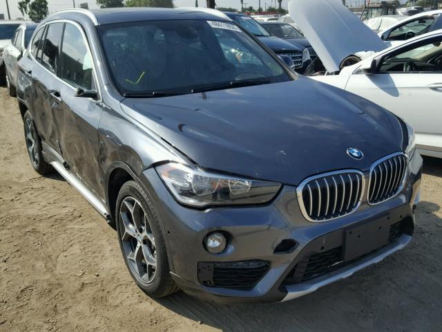 WBXHT3C34J5K29435 - 2018 BMW X1 XDRIVE2 GRAY photo 1