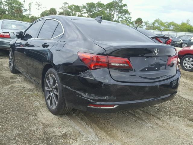 19UUB2F39HA005732 - 2017 ACURA TLX BLACK photo 3