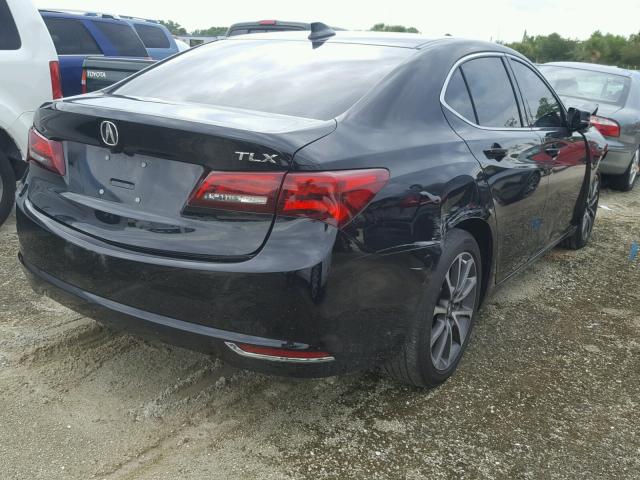 19UUB2F39HA005732 - 2017 ACURA TLX BLACK photo 4