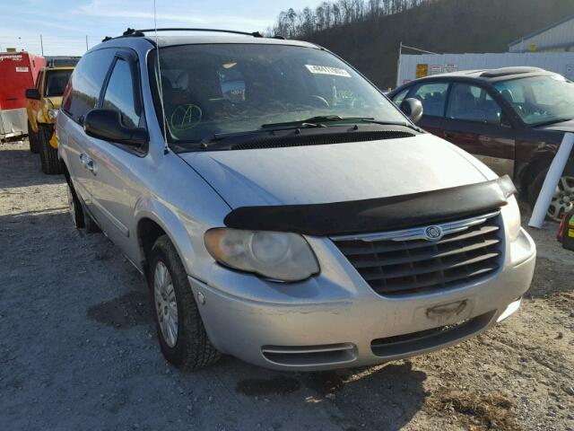 2C4GP44R75R237169 - 2005 CHRYSLER TOWN & COU SILVER photo 1