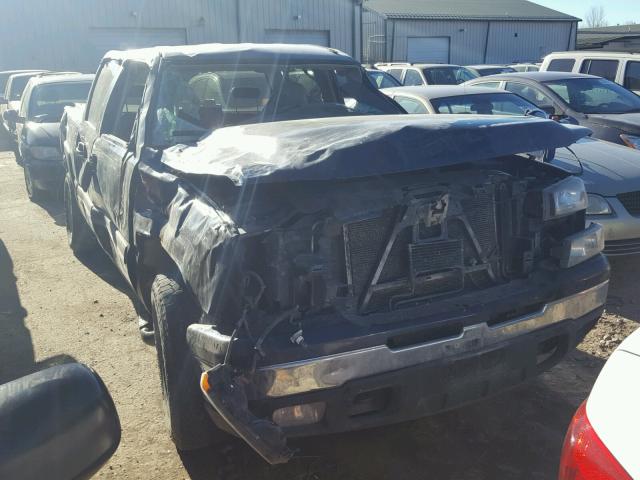 2GCEK13T361161919 - 2006 CHEVROLET SILVERADO BLUE photo 1