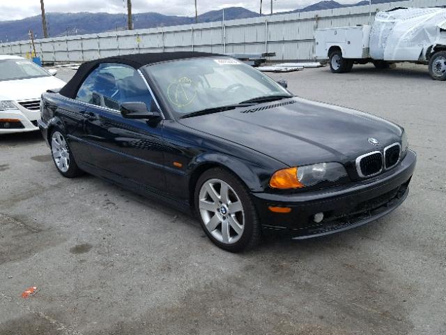 WBABR3343YEG02064 - 2000 BMW 323 CI BLACK photo 1