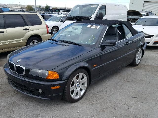 WBABR3343YEG02064 - 2000 BMW 323 CI BLACK photo 2