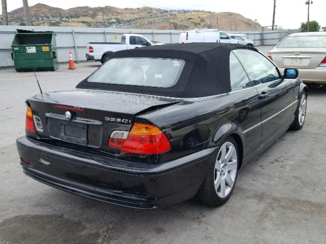 WBABR3343YEG02064 - 2000 BMW 323 CI BLACK photo 4