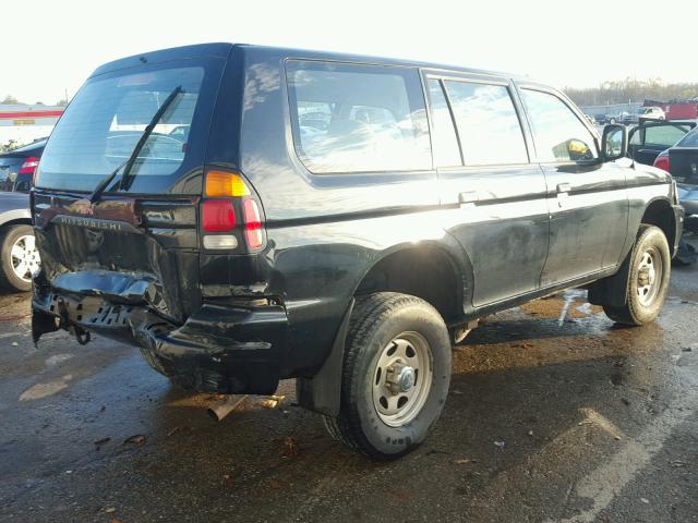 JA4LS21H71P027853 - 2001 MITSUBISHI MONTERO SP BLACK photo 4